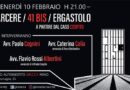Carcere, 41 bis, ergastolo. Ordinamento penale e pratiche di reclusione a partire dal caso Cospito