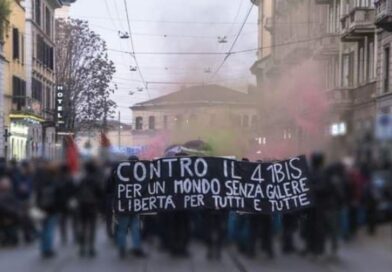 Milano – Manifestazione contro carcere, 41 bis, ergastolo ostativo