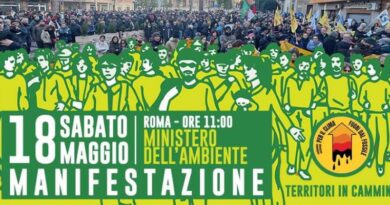 Territori in cammino, verso il 18 maggio a Roma