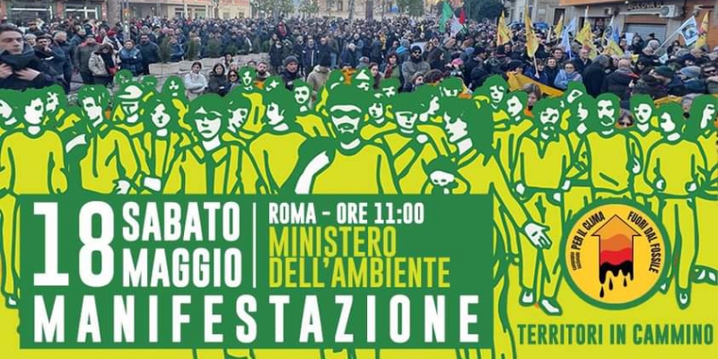 Territori in cammino, verso il 18 maggio a Roma