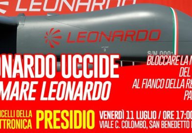 Leonardo uccide. Fermare Leonardo