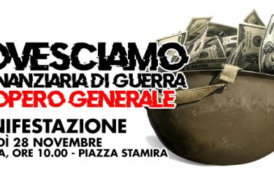 Rovesciamo la finanziaria di guerra