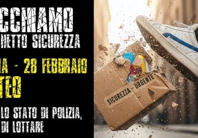 Blocchiamo il pacchetto sicurezza. Corteo il 28 febbraio ad Ancona
