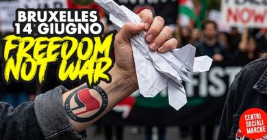 Bruxelles, 14 giugno – Freedom Not War