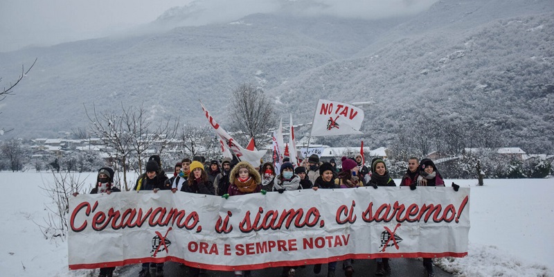 Il movimento No Tav ancora in marcia