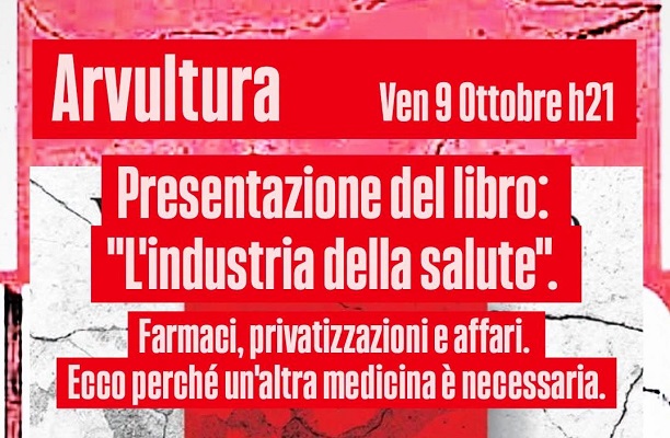 Senigallia (An) - 'L'industria della salute' presentazione del libro @ Arvultura