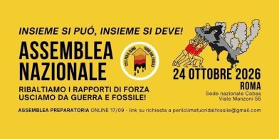 Usciamo da guerra e fossile