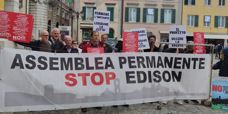 Stop Edison - Presidio al Tar Marche